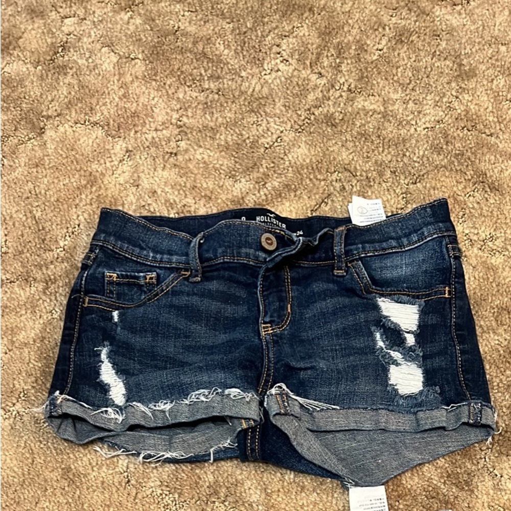 Hollister distressed shorts